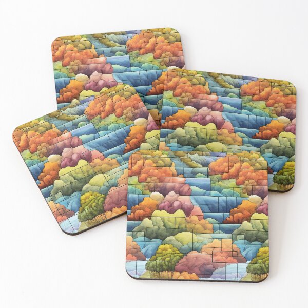 Item preview, Cithorya - Tiled landscape (6/8) designed and sold by sabantha.