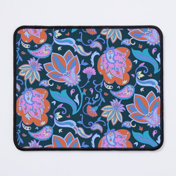 Item preview, Tanvi orange blue designed and sold by VermilionCS.