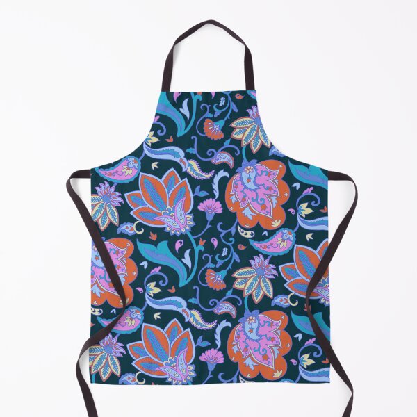 Item preview, Tanvi orange blue designed and sold by VermilionCS.