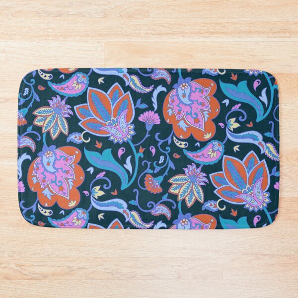 Item preview, Tanvi orange blue designed and sold by VermilionCS.