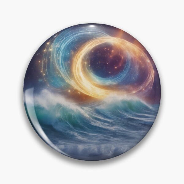 Item preview, Celestial Waves of Positivity - II designed and sold by positivVibesArt.