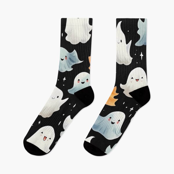 Item preview, spooky Halloween cute water color style seamless patterns designed and sold by sfwArt.