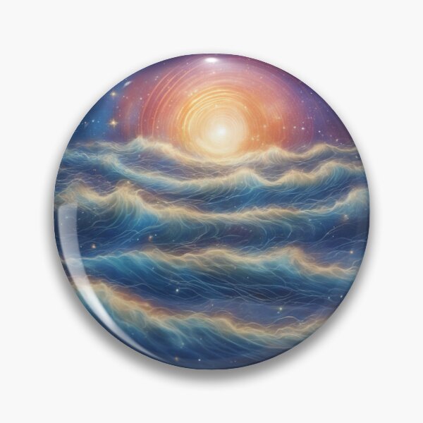 Item preview, Celestial Waves of Positivity - III designed and sold by positivVibesArt.