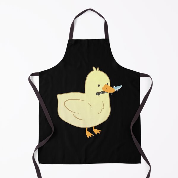 Item preview, Cute Duck With A Knife (Large Version) designed and sold by DaFkApparel.