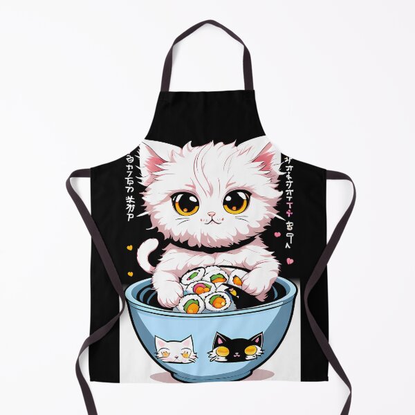 Item preview, Cute Kitten Sushi Delight designed and sold by Mechanical-Artt.