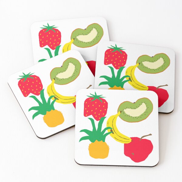 Item preview, summer colorful fruits art pattern designed and sold by ichirochen.