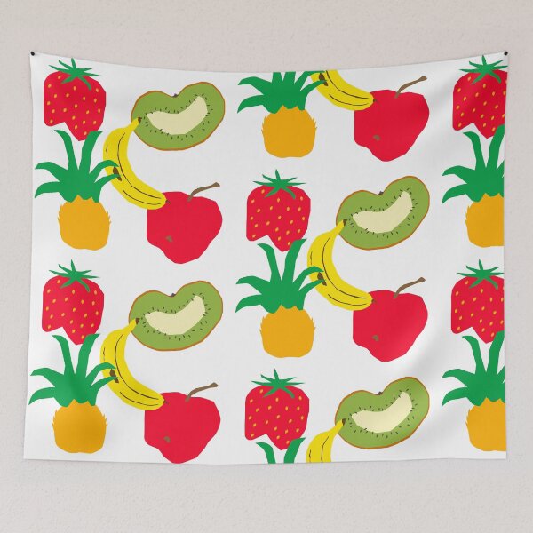 Item preview, summer colorful fruits art pattern designed and sold by ichirochen.