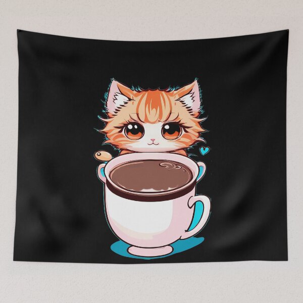 Item preview, Kitten's Coffee Hideout designed and sold by Mechanical-Artt.