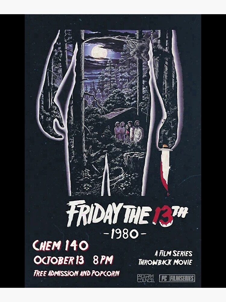 MOVIE POSTER, FRIDAY THE 13TH, 1980 Stock Photo - Alamy