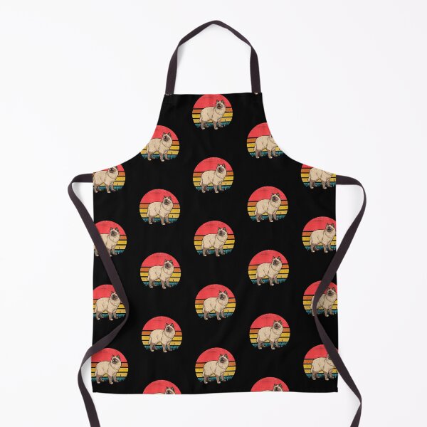 Item preview, Birman Cat Vintage Retro Sunset designed and sold by rafaeltto.