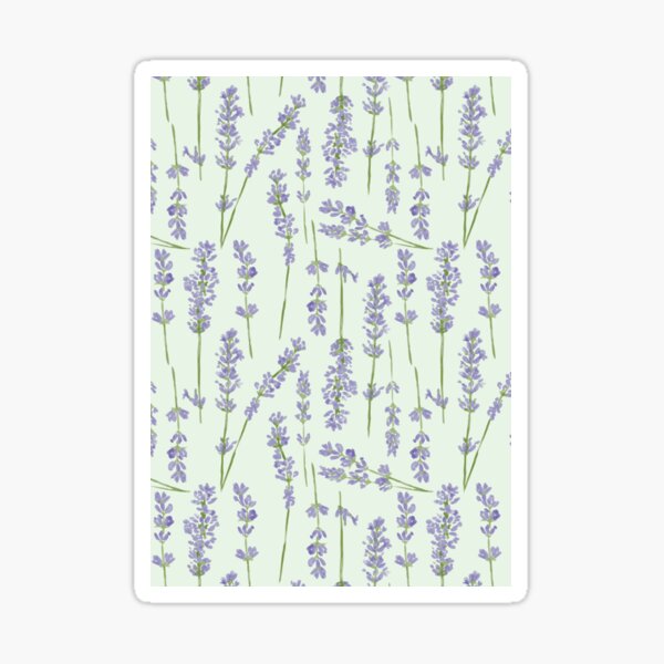 Item preview, Lavender Watercolour print designed and sold by itsamirror.