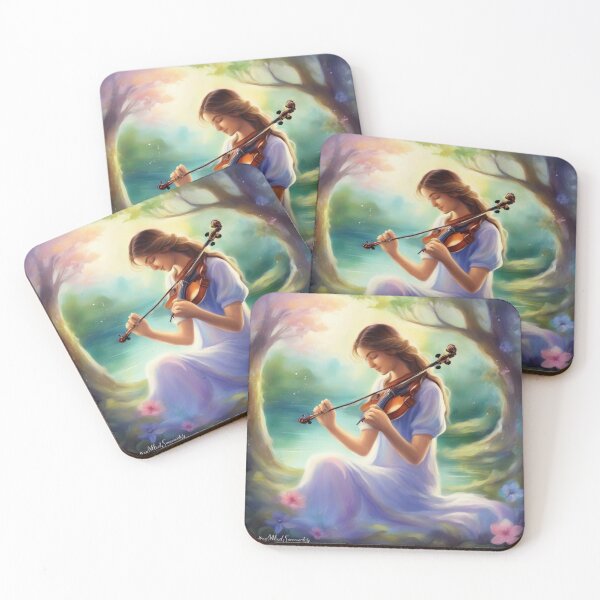 Item preview, Enchanted Melody of Serenity - III designed and sold by positivVibesArt.