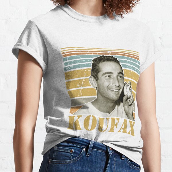 Sandy Koufax No Hitter Baseball T-Shirt – JFiveCustoms