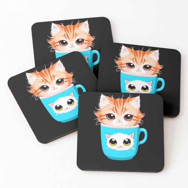 Item preview, Kitten's Coffee Oasis designed and sold by Mechanical-Artt.
