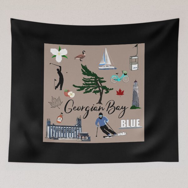 Item preview, Cattails along the Shoreline of Georgian Bay Graphic designed and sold by viaan-tam.