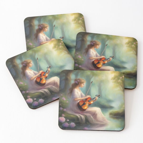 Item preview, Enchanted Melody of Serenity - IV designed and sold by positivVibesArt.