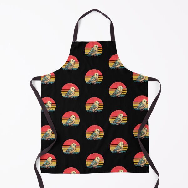 Item preview, Budgie Bird Vintage Retro Sunset designed and sold by rafaeltto.