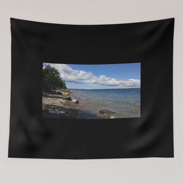 Item preview, Cattails along the Shoreline of Georgian Bay Graphic designed and sold by viaan-tam.