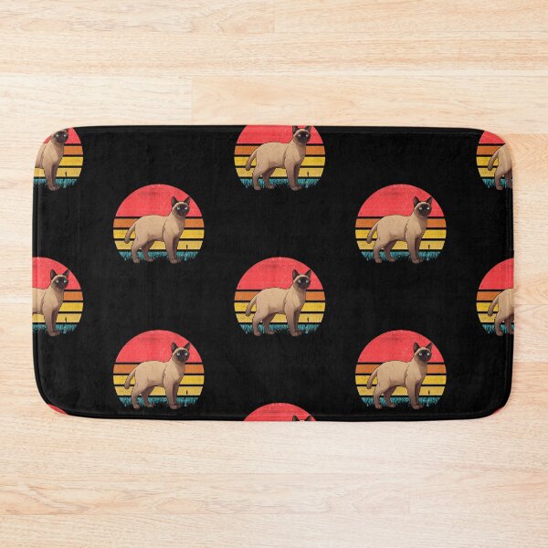 Item preview, Burmese Cat Vintage Retro Sunset designed and sold by rafaeltto.