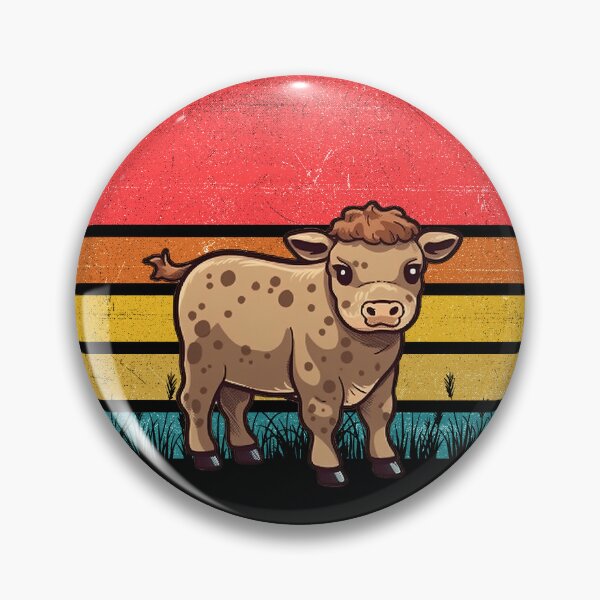 Item preview, Cattle Vintage Retro Sunset designed and sold by rafaeltto.