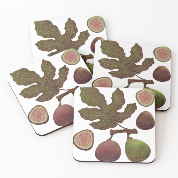 Item preview, Fig Branch with a Wonderful Shady Leaf designed and sold by rosedbuds.