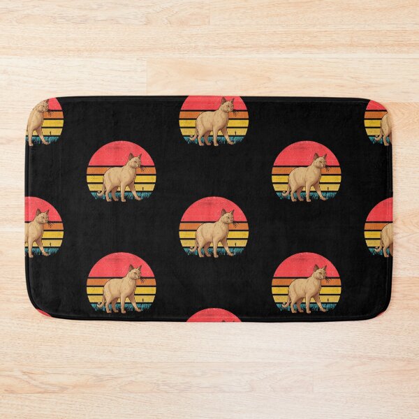 Item preview, Chausie Cat Vintage Retro Sunset designed and sold by rafaeltto.
