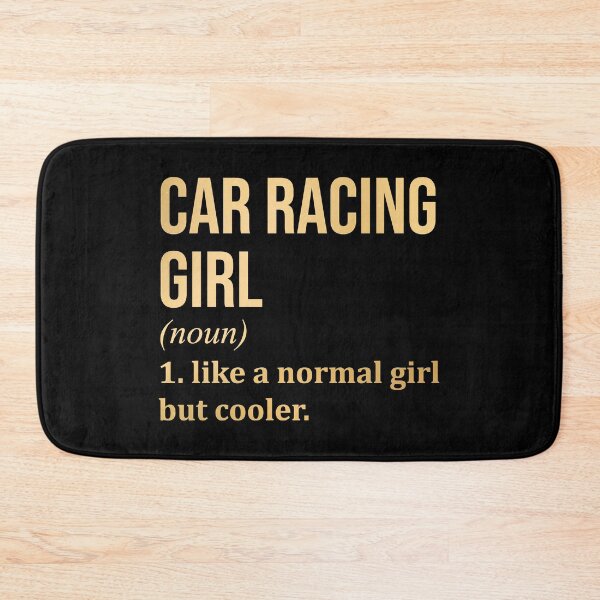 Item preview, Car Racing Girl Definition in Gold designed and sold by XCIV.