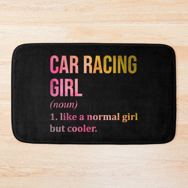Item preview, Car Racing Girl Definition in Watercolor designed and sold by XCIV.