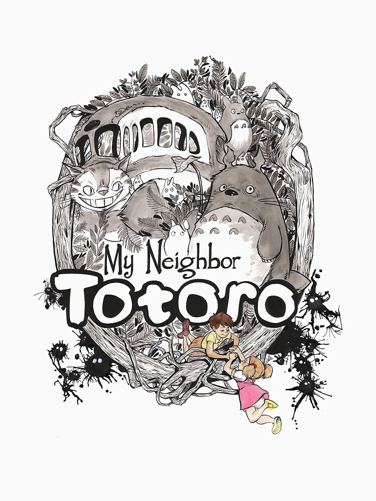 Disover New Totoro Classic T-Shirt, Vintage Totoro Shirt, My Neighbor Totoro Shirt