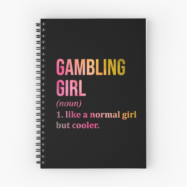 Item preview, Gambling Girl Definition in Watercolor designed and sold by XCIV.