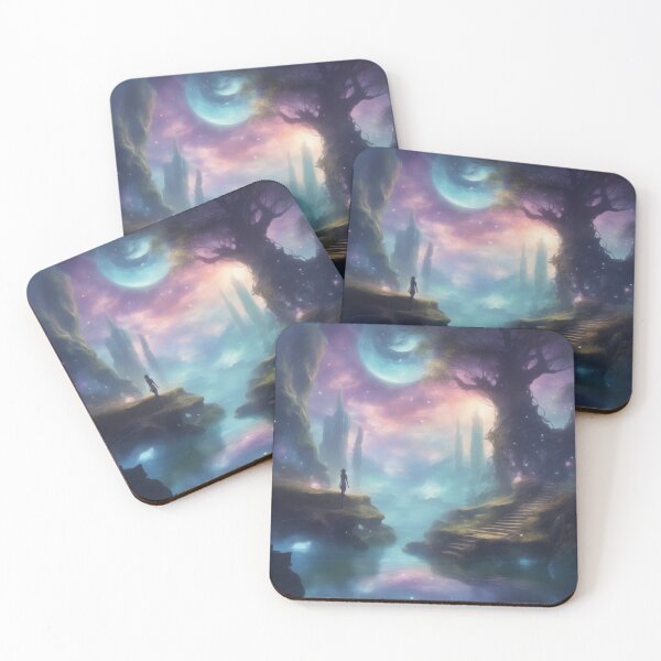 Item preview, Ethereal Dreamscape Odyssey - III designed and sold by positivVibesArt.