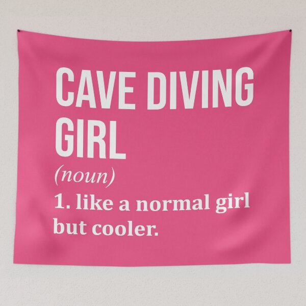 Item preview, Cave Diving Girl Definition for Women designed and sold by XCIV.