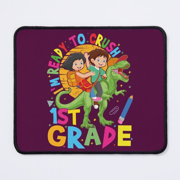 Item preview, I'm ready To Crush 1st Grade Back To School T-rex Teachers and Kids Gift designed and sold by YAHIA-14.