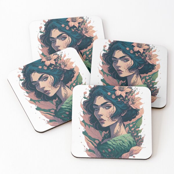Item preview, Portrait Spirit Fairy Godess Pretty Queen designed and sold by applebymabe.