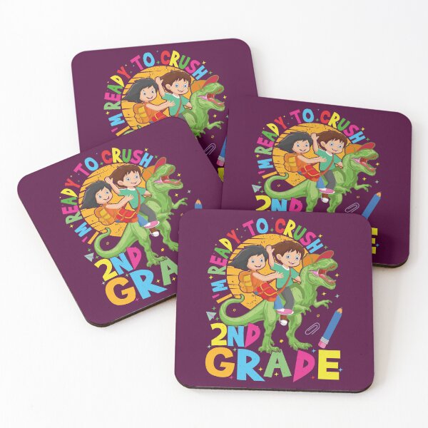 Item preview, I'm Ready To Crush 2nd Grade Back To School T-rex Teachers and Kids Gift designed and sold by YAHIA-14.