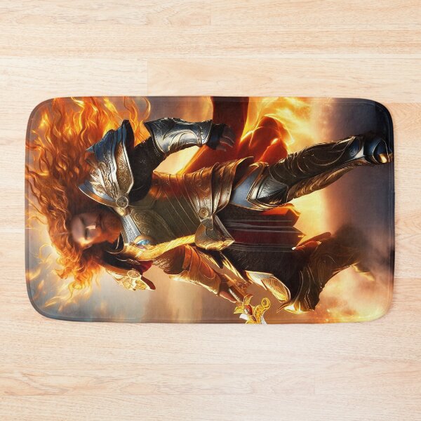 Item preview, Fire Warrior King with a Sword and Heavy Armor designed and sold by Joyful-Express.