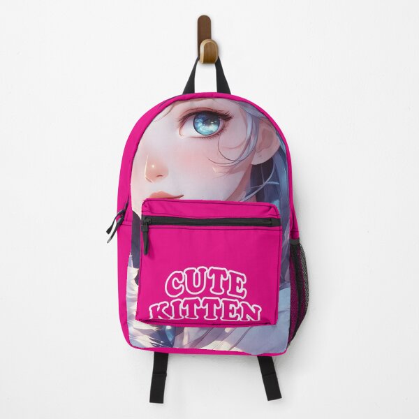 Item preview, anime girl loves cat, kawaii designed and sold by Mauswohn.