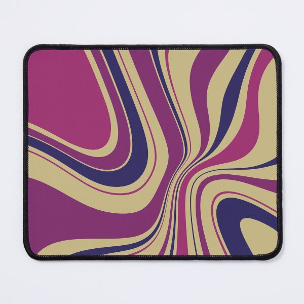 Item preview, Magenta Indigo Violet Artistic Liquid Inward Swirl Marble Line Contour Abstract Contemporary Pattern designed and sold by ZodiacGradient.