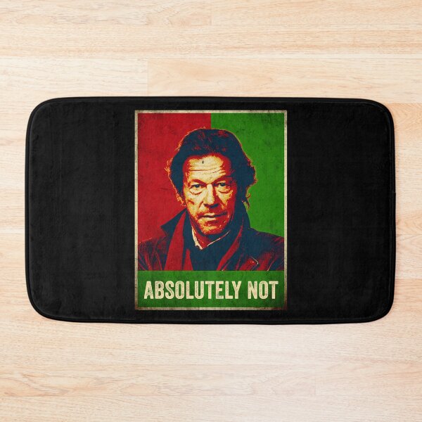 Item preview, Imran Khan Absolutely Not Pakistan PTI Flag Vintage designed and sold by WilliamStunner.
