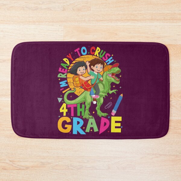 Item preview, I'm Ready To Crush 4th Grade Back To School T-rex Teachers and Kids Gift designed and sold by YAHIA-14.
