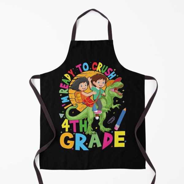 Item preview, I'm Ready To Crush 4th Grade Back To School T-rex Teachers and Kids Gift designed and sold by YAHIA-14.