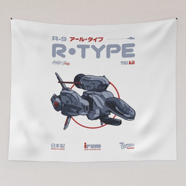 Item preview, R-TYPE Retro Vintage Arcade Classic  designed and sold by FredrickBail.