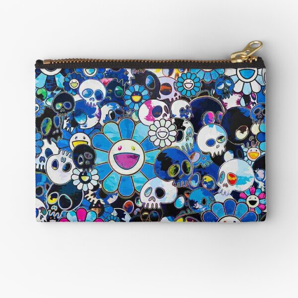 Takashi Murakami Flower Zipper Pouches for Sale