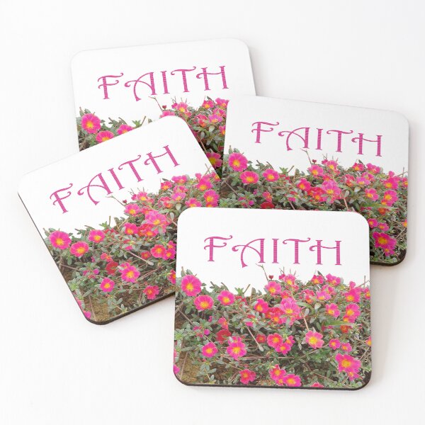Item preview, Faith with Pink Flowers designed and sold by Jeiel07.