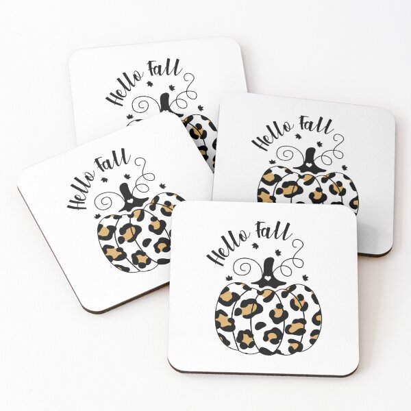 Item preview, Cute Pumpkin Leopard Hello Fall designed and sold by Tetete.