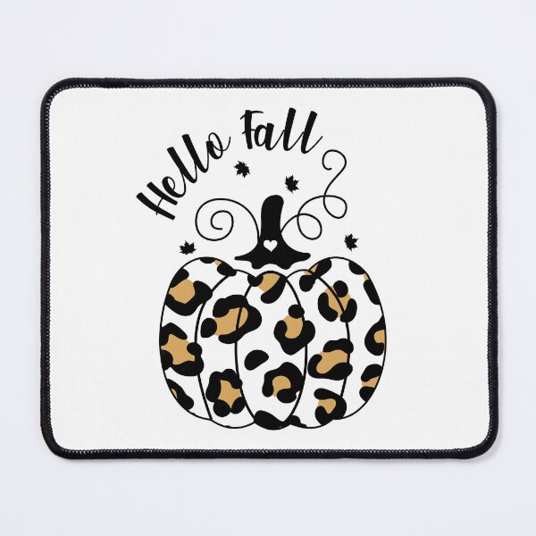 Item preview, Cute Pumpkin Leopard Hello Fall designed and sold by Tetete.
