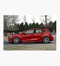 Mazdaspeed 3 Photographic Print