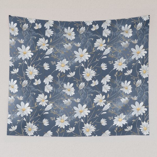 Item preview, Ghostly Daisies designed and sold by BlossomBrewed.
