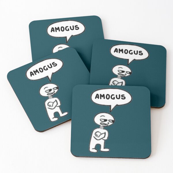 Item preview, amogus designed and sold by boeanddraya.