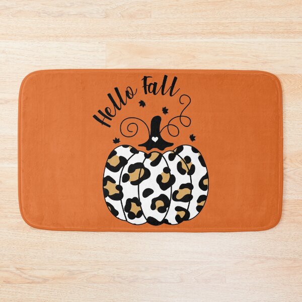 Item preview, Cute Pumpkin Leopard Hello Fall designed and sold by Tetete.